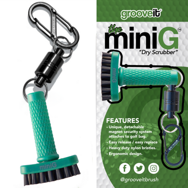 Mini G Green Grooveit Brush